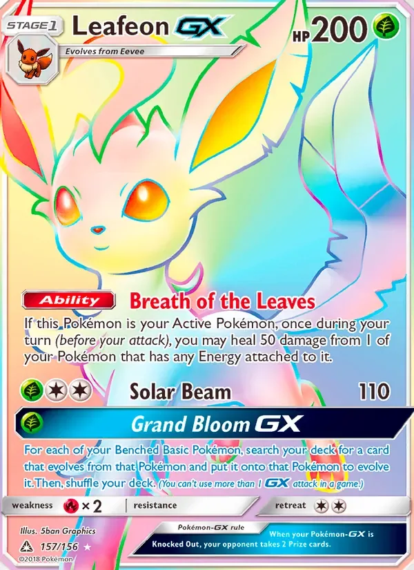 Leafeon GX, Ultra Prism