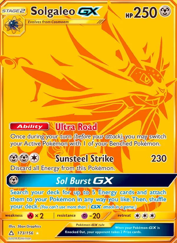 Solgaleo GX, Ultra Prism