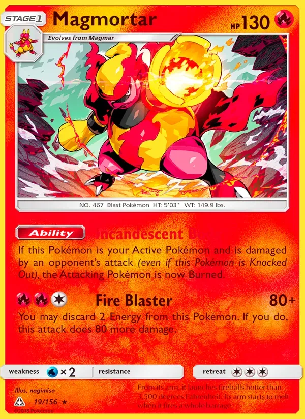 Magmortar, Ultra Prism