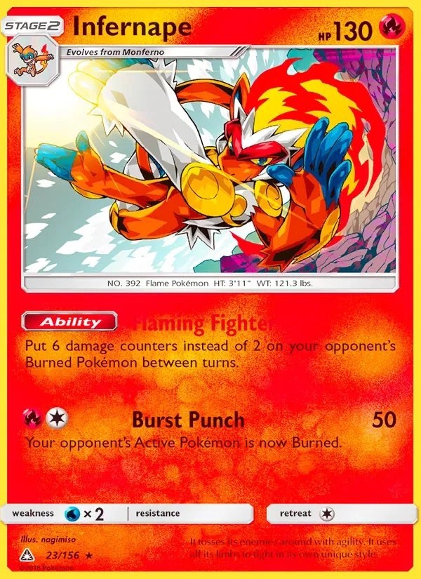 Infernape, Ultra Prism