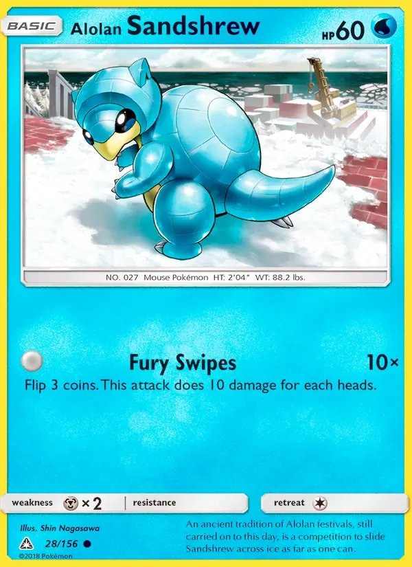 Alolan Sandshrew, Ultra Prism