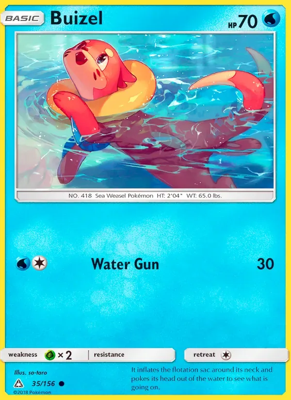 Buizel, Ultra Prism