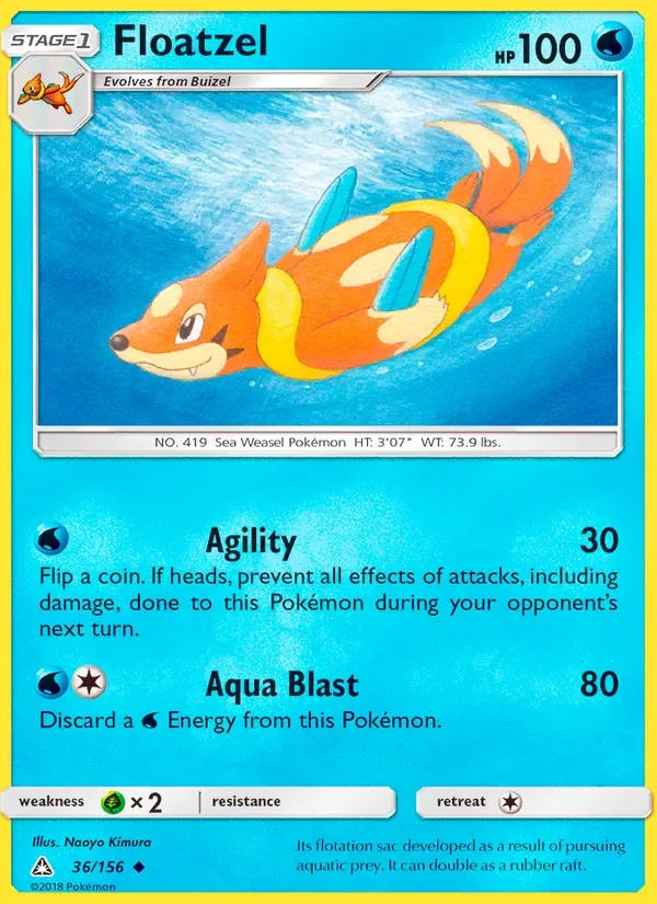 Floatzel, Ultra Prism