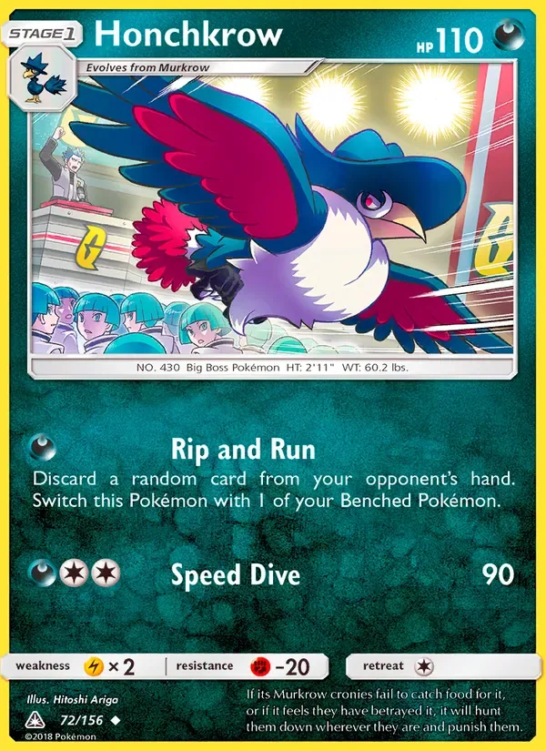Honchkrow, Ultra Prism