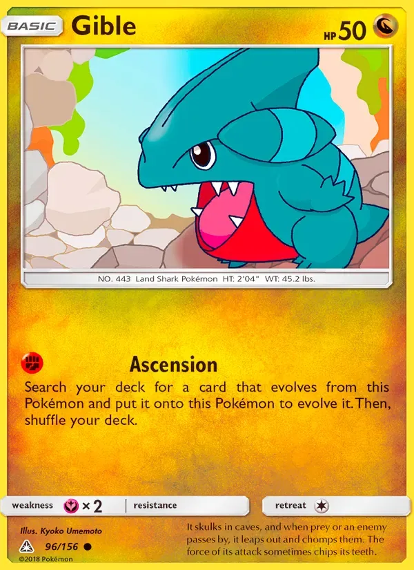 Gible, Ultra Prism