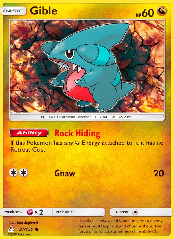 Gible, Ultra Prism