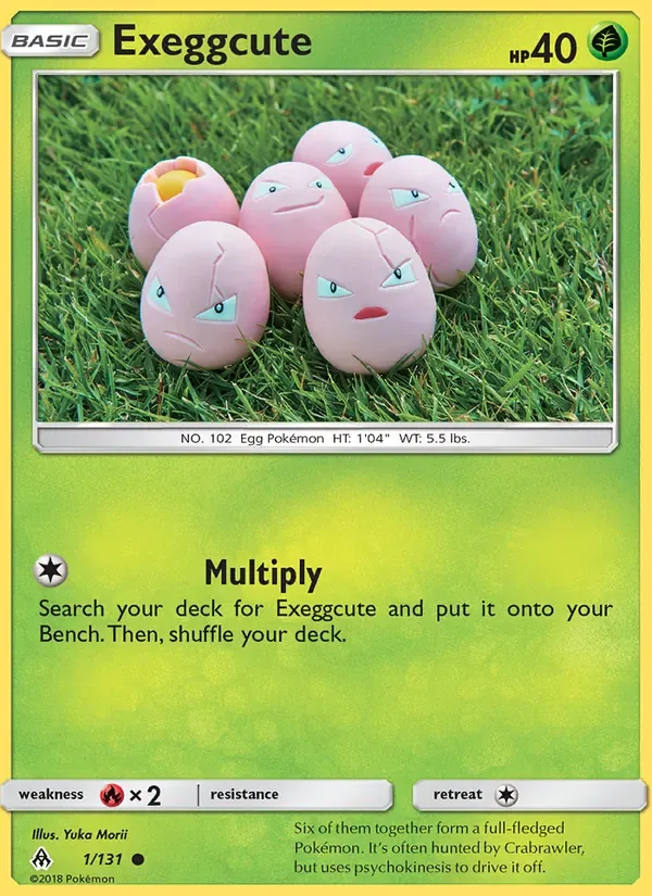Exeggcute, Forbidden Light
