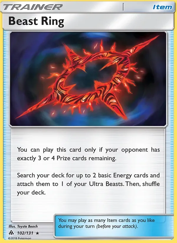 Beast Ring, Forbidden Light