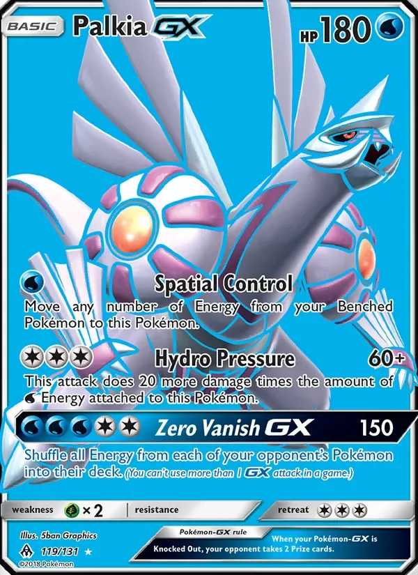 Palkia GX, Forbidden Light