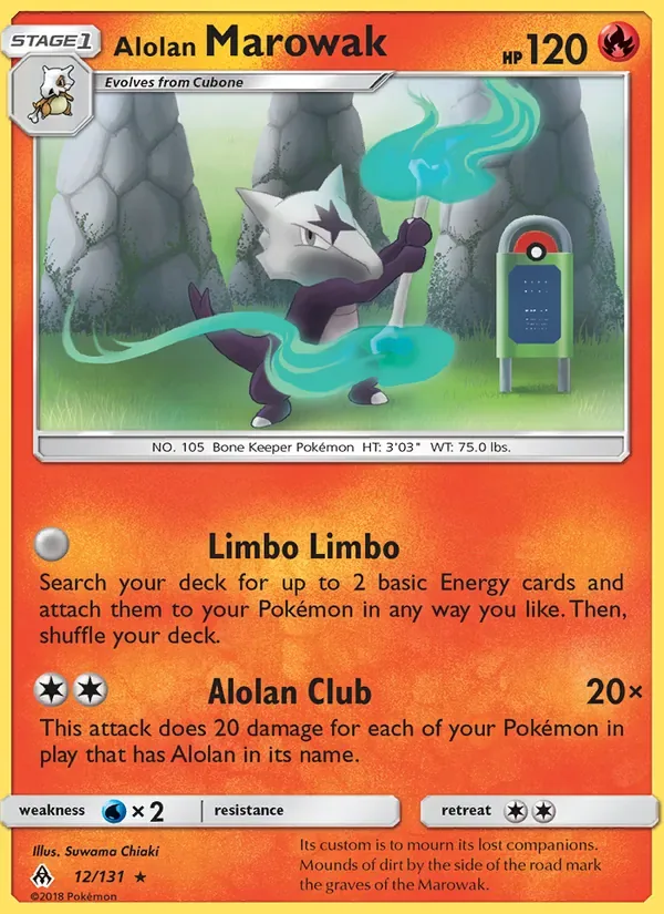 Alolan Marowak, Forbidden Light