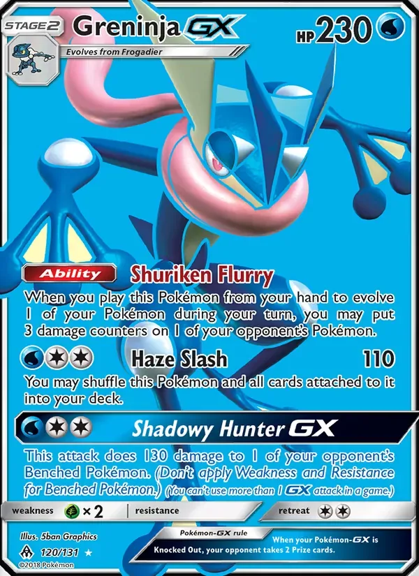 Greninja GX, Forbidden Light