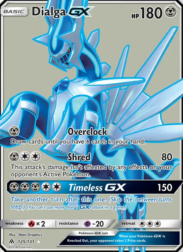 Dialga GX, Forbidden Light