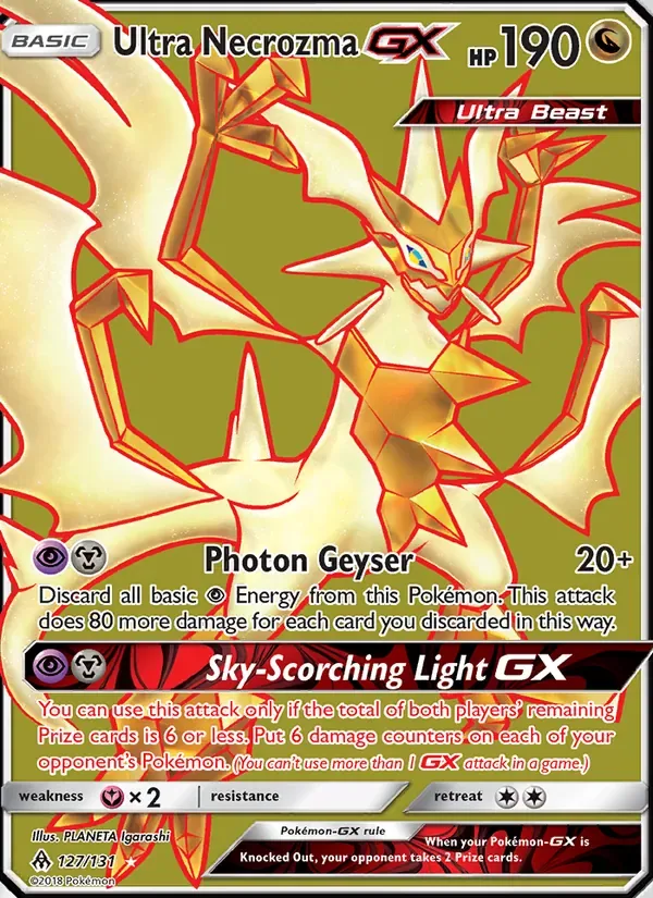 Ultra Necrozma GX, Forbidden Light