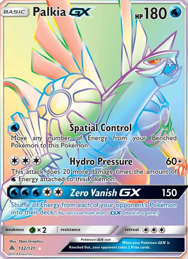 Palkia GX, Forbidden Light