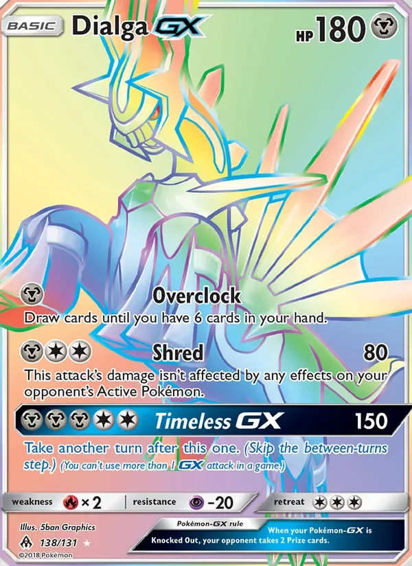 Dialga GX, Forbidden Light