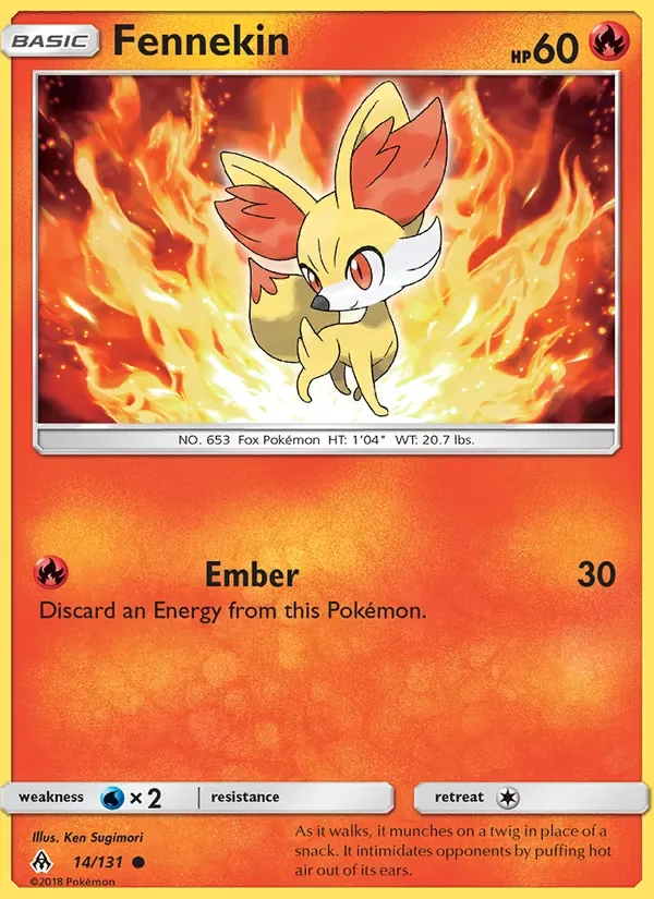 Fennekin, Forbidden Light