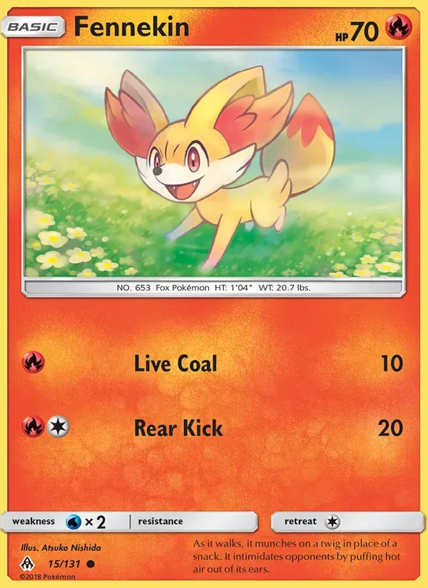 Fennekin, Forbidden Light
