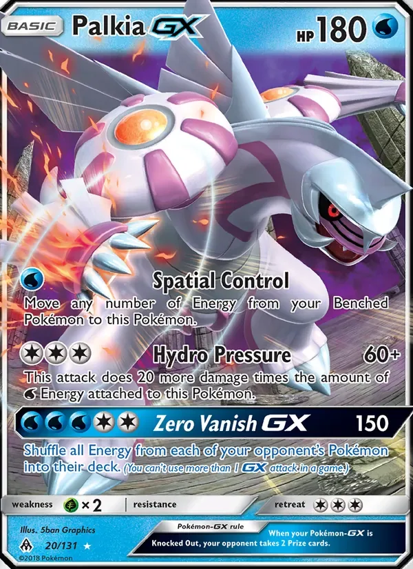 Palkia GX, Forbidden Light