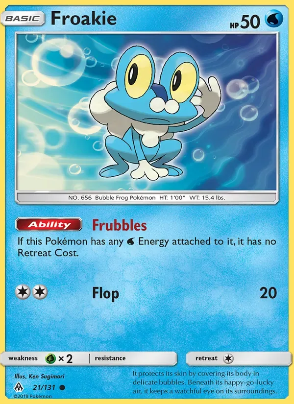 Froakie, Forbidden Light