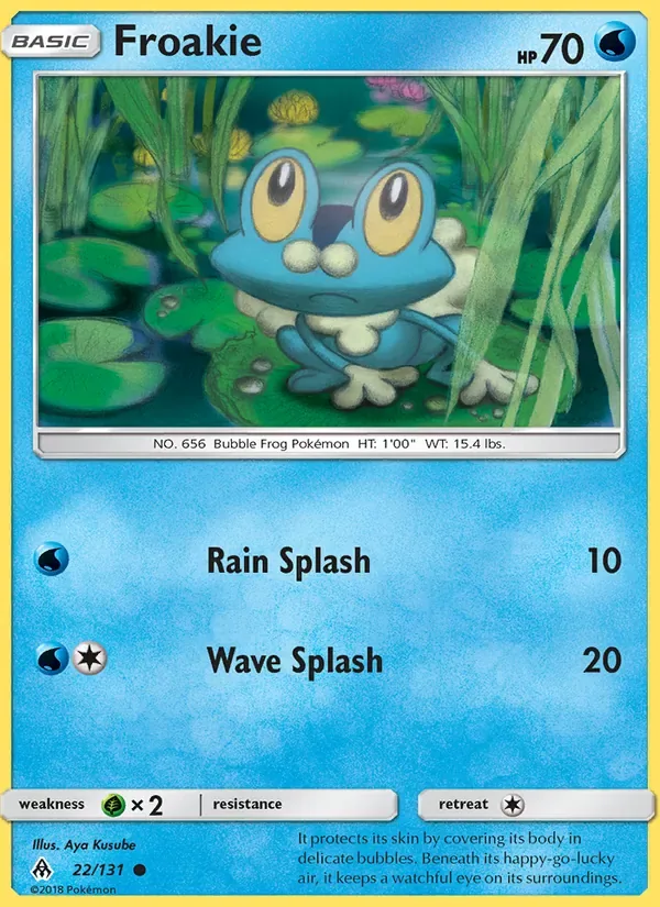 Froakie, Forbidden Light