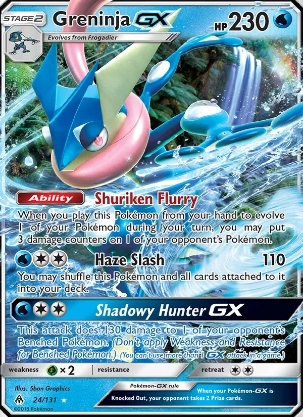 Greninja GX, Forbidden Light