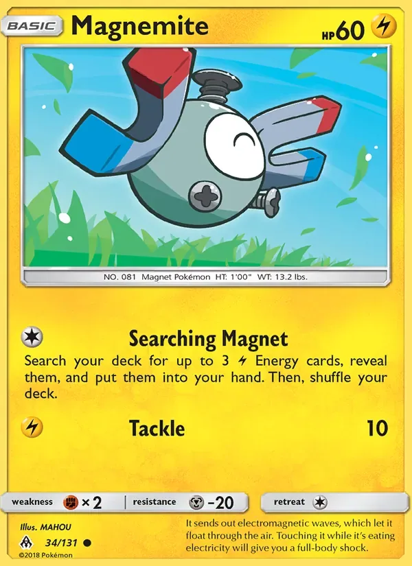Magnemite, Forbidden Light
