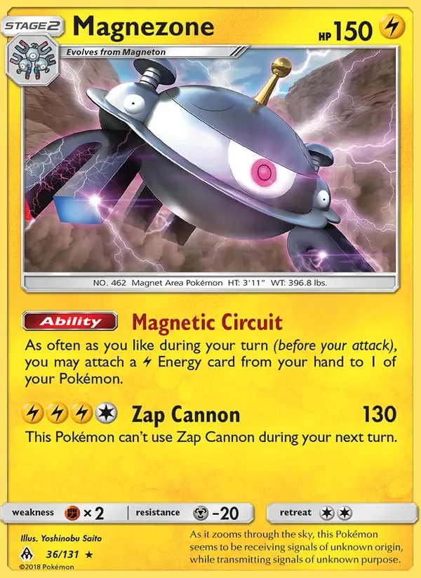 Magnezone, Forbidden Light