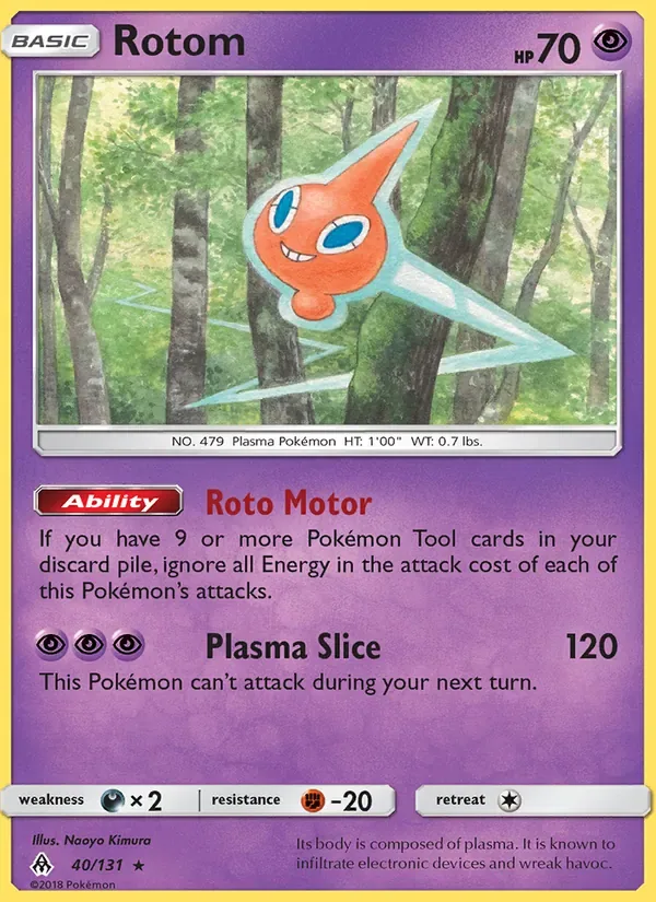 Rotom, Forbidden Light
