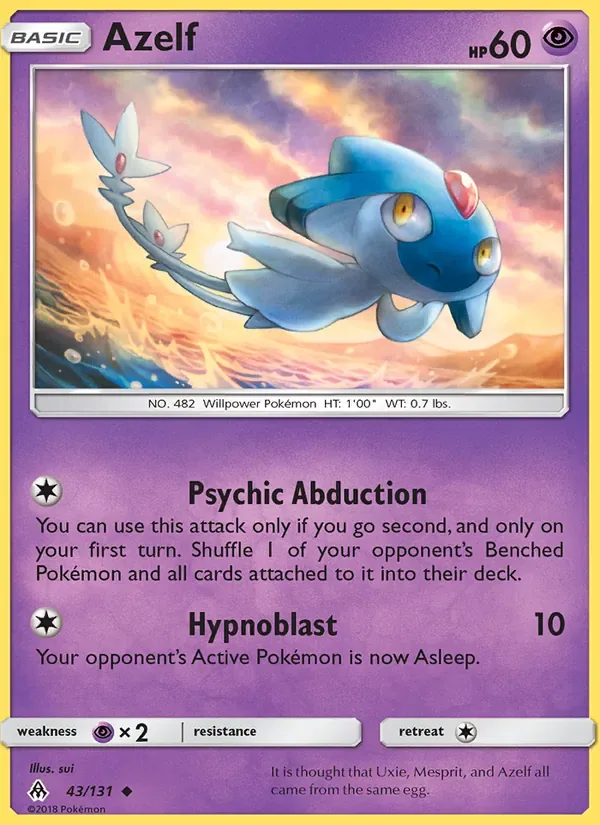 Azelf, Forbidden Light