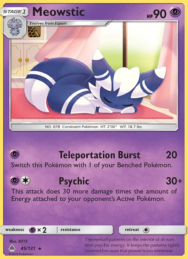 Meowstic, Forbidden Light
