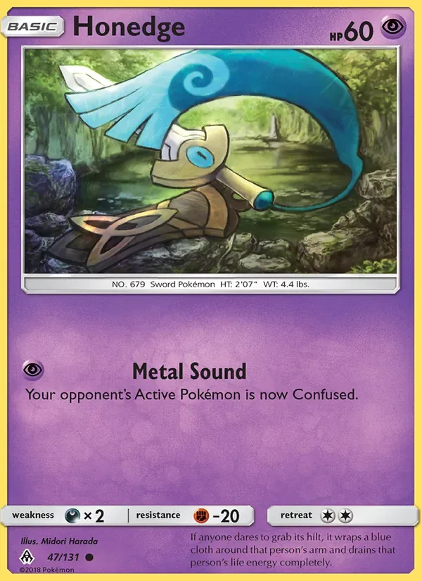 Honedge, Forbidden Light