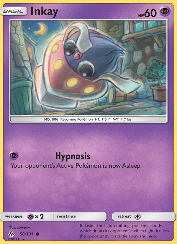Inkay, Forbidden Light
