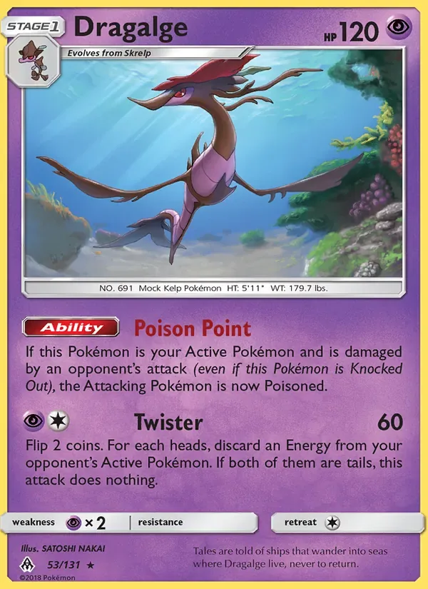 Dragalge, Forbidden Light