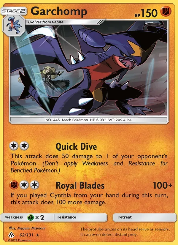 Garchomp, Forbidden Light