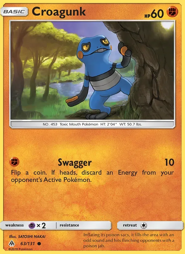 Croagunk, Forbidden Light