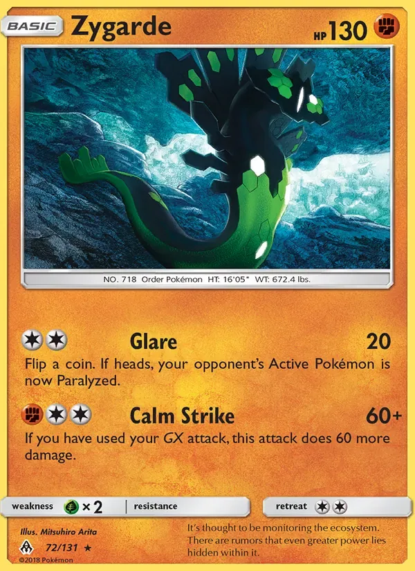 Zygarde, Forbidden Light