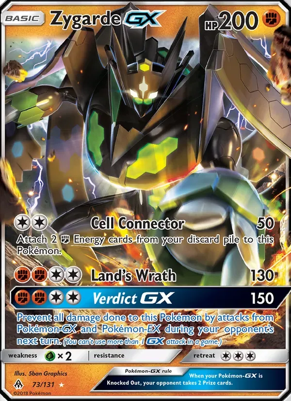Zygarde GX, Forbidden Light