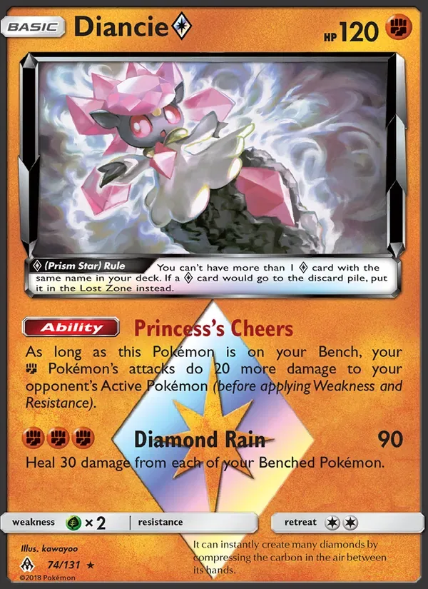 Diancie ◇, Forbidden Light