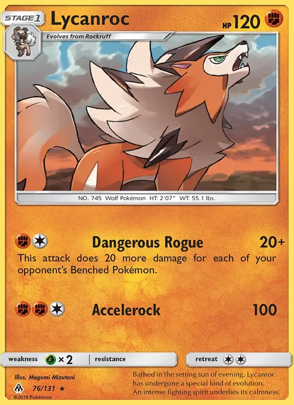 Lycanroc, Forbidden Light