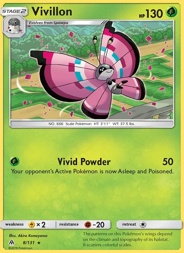 Vivillon, Forbidden Light