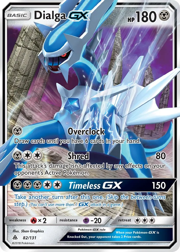 Dialga GX, Forbidden Light