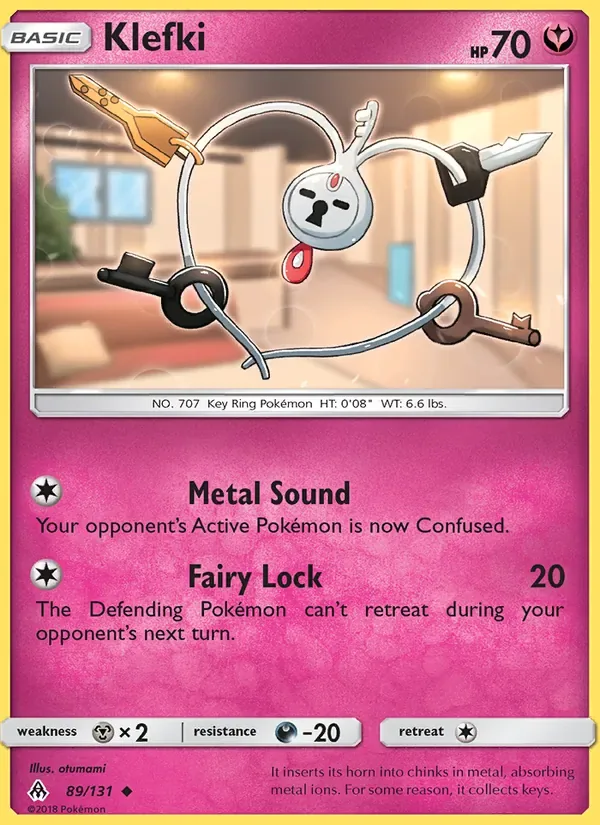Klefki, Forbidden Light