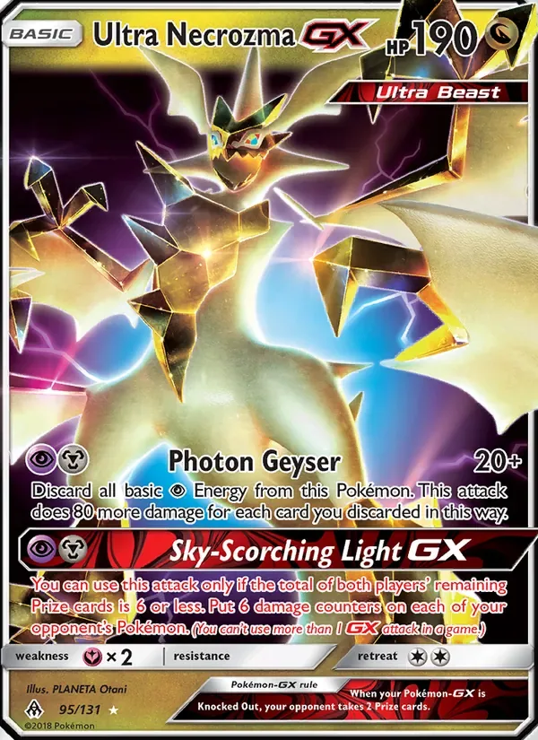 Ultra Necrozma GX, Forbidden Light