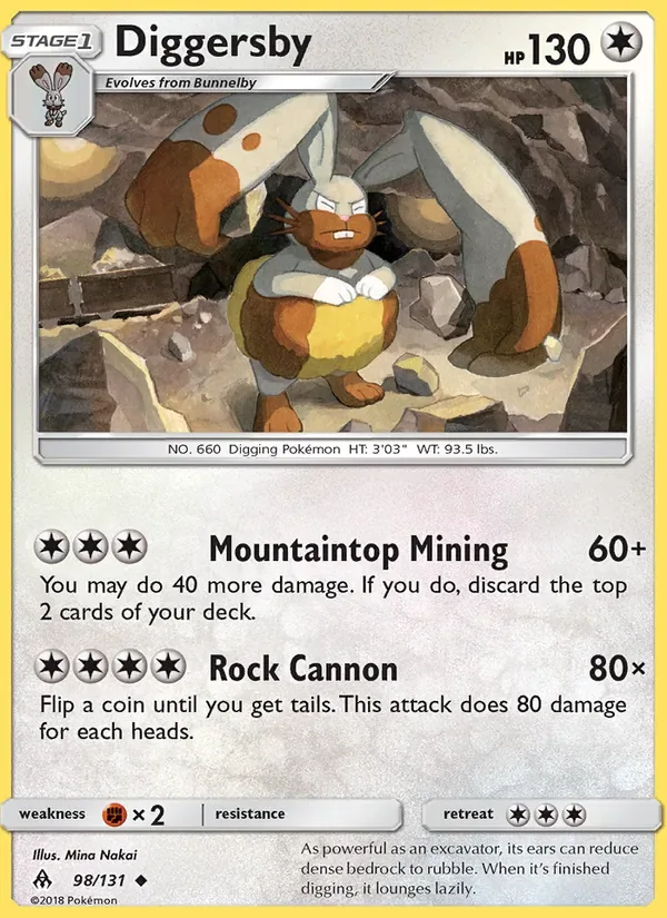 Diggersby, Forbidden Light