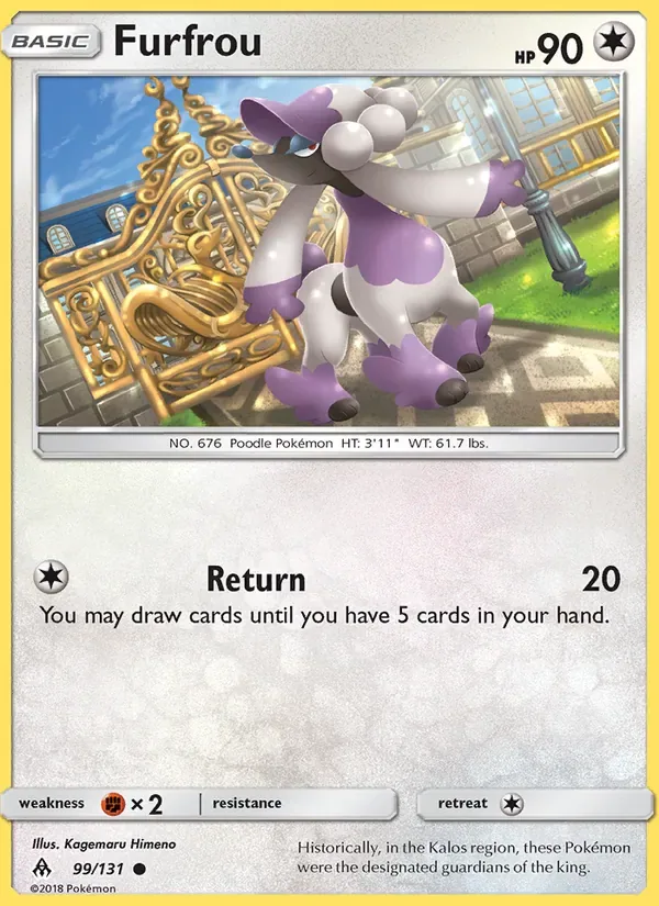 Furfrou, Forbidden Light
