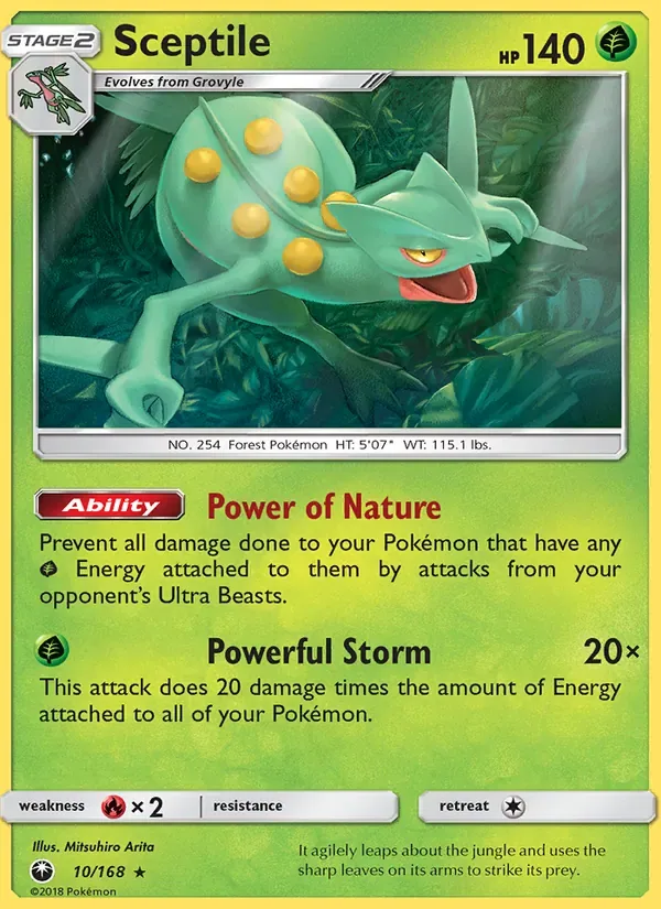 Sceptile, Celestial Storm