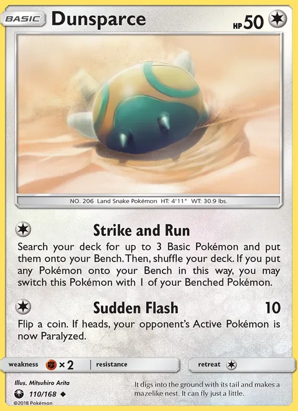 Dunsparce, Celestial Storm