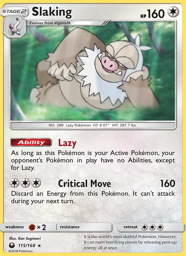 Slaking, Celestial Storm