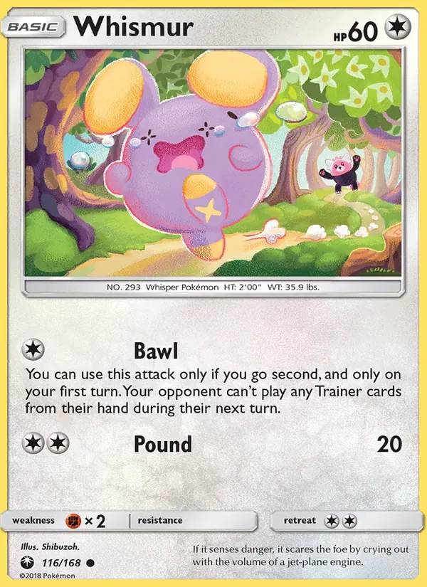 Whismur, Celestial Storm