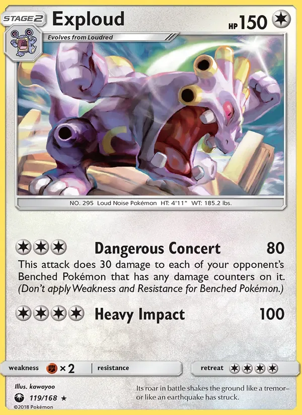 Exploud, Celestial Storm